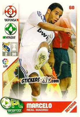 Sticker Marcelo - Play Liga 2007-2008 - Panini