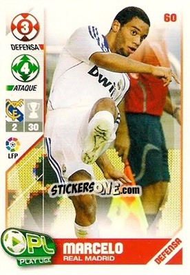 Sticker Marcelo - Play Liga 2007-2008 n. 60 - Panini
