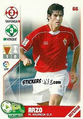 Sticker Arzo - Play Liga 2007-2008 n. 66 - Panini