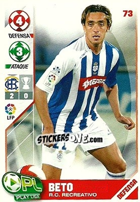 Sticker Beto - Play Liga 2007-2008 - Panini