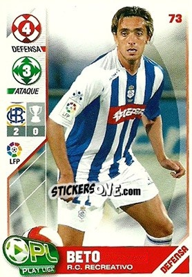 Figurina Beto - Play Liga 2007-2008 - Panini