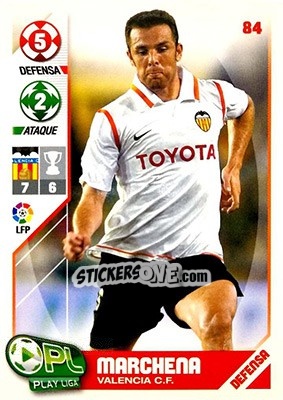 Sticker Marchena - Play Liga 2007-2008 n. 84 - Panini