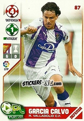 Sticker García Calvo - Play Liga 2007-2008 n. 87 - Panini