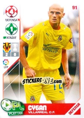 Sticker Cygan - Play Liga 2007-2008 n. 91 - Panini