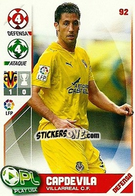 Sticker Capdevila - Play Liga 2007-2008 n. 92 - Panini