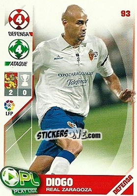 Cromo Diogo - Play Liga 2007-2008 n. 93 - Panini