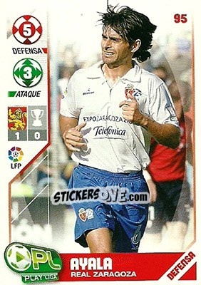 Figurina Ayala - Play Liga 2007-2008 - Panini