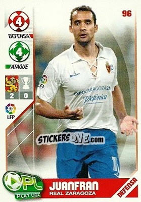 Sticker Juanfran - Play Liga 2007-2008 n. 96 - Panini