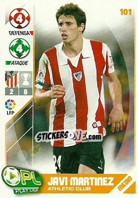 Sticker Javi Martínez - Play Liga 2007-2008 n. 101 - Panini