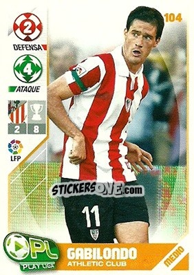 Sticker Gabilondo - Play Liga 2007-2008 n. 104 - Panini