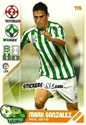 Figurina Mark González - Play Liga 2007-2008 - Panini