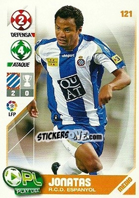 Sticker Jonatas - Play Liga 2007-2008 n. 121 - Panini