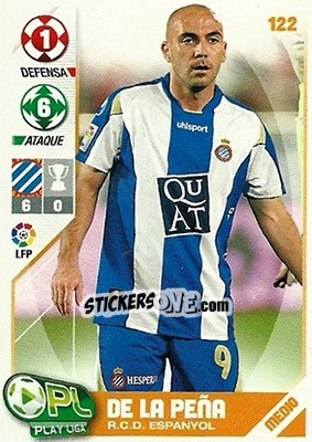 Sticker De la Peña - Play Liga 2007-2008 - Panini