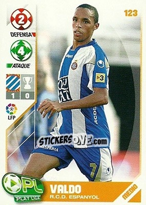 Sticker Valdo - Play Liga 2007-2008 n. 123 - Panini