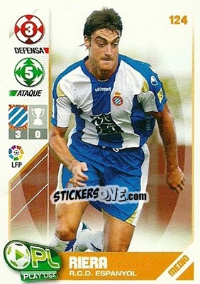 Sticker Riera - Play Liga 2007-2008 - Panini