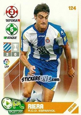 Sticker Riera - Play Liga 2007-2008 n. 124 - Panini