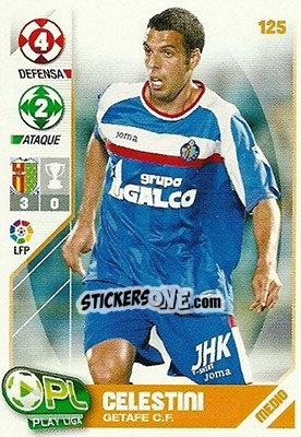 Sticker Celestini - Play Liga 2007-2008 n. 125 - Panini