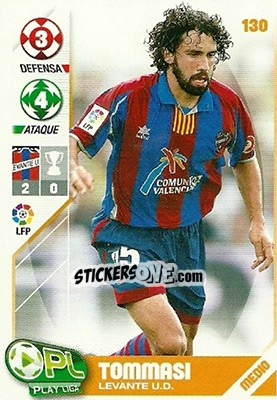 Sticker Tommasi - Play Liga 2007-2008 n. 130 - Panini