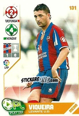 Cromo Viqueira - Play Liga 2007-2008 n. 131 - Panini