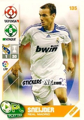 Sticker Sneijder - Play Liga 2007-2008 - Panini