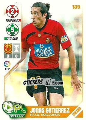 Sticker Jonás - Play Liga 2007-2008 - Panini
