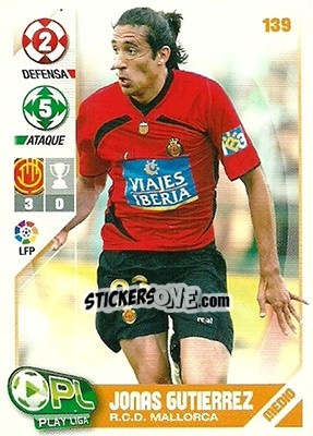 Sticker Jonás - Play Liga 2007-2008 n. 139 - Panini