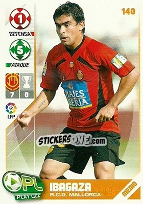 Figurina Ibagaza - Play Liga 2007-2008 - Panini