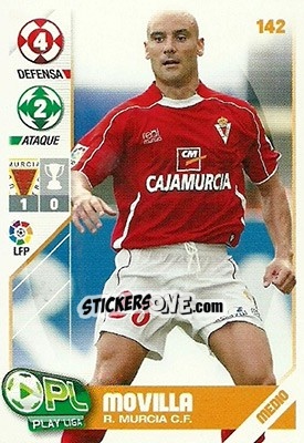Sticker Movilla - Play Liga 2007-2008 n. 142 - Panini