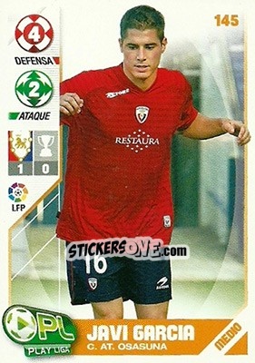 Sticker Garcia - Play Liga 2007-2008 n. 145 - Panini