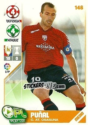 Sticker Puñal - Play Liga 2007-2008 n. 146 - Panini
