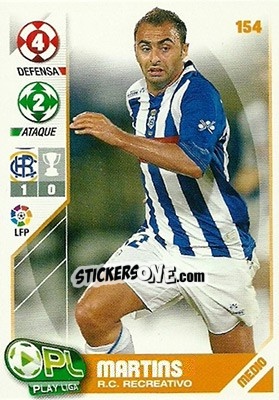 Sticker Carlos Martins - Play Liga 2007-2008 n. 154 - Panini