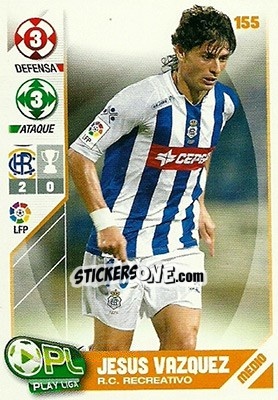 Cromo Jesús Vázquez - Play Liga 2007-2008 - Panini