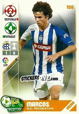 Sticker Marcos - Play Liga 2007-2008 n. 156 - Panini