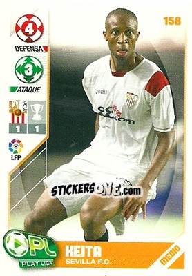 Sticker Seydou Keita - Play Liga 2007-2008 n. 158 - Panini