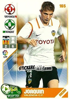Sticker Joaquín - Play Liga 2007-2008 n. 165 - Panini