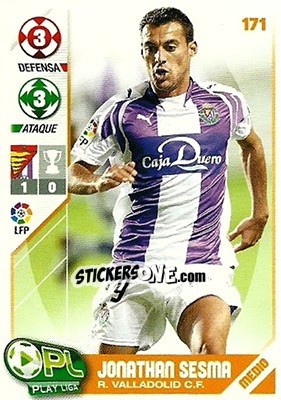 Sticker Jonathan Sesma - Play Liga 2007-2008 n. 171 - Panini