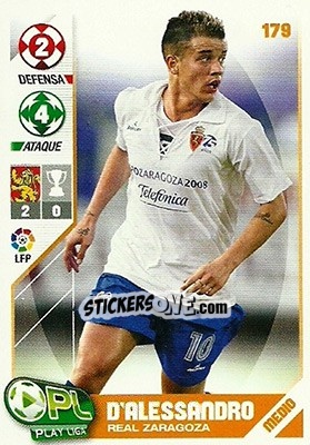 Sticker D'Alessandro - Play Liga 2007-2008 n. 179 - Panini