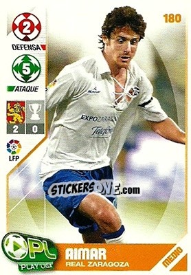 Sticker Aimar - Play Liga 2007-2008 n. 180 - Panini