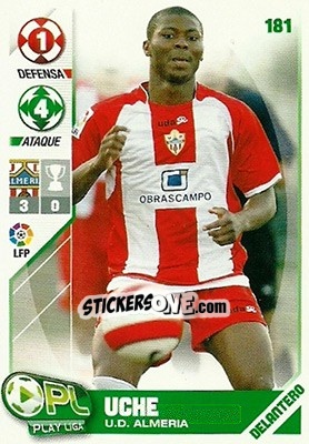 Sticker Uche - Play Liga 2007-2008 - Panini