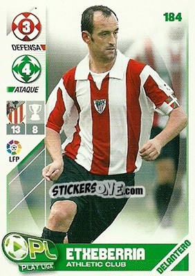 Figurina Etxeberría - Play Liga 2007-2008 - Panini