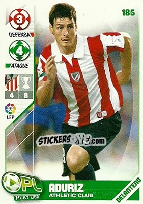 Sticker Aduriz - Play Liga 2007-2008 n. 185 - Panini