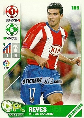 Cromo Reyes - Play Liga 2007-2008 - Panini