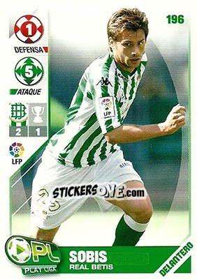 Sticker Sobis - Play Liga 2007-2008 n. 196 - Panini