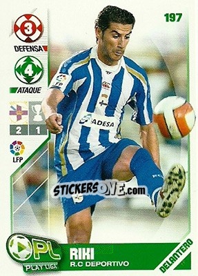 Figurina Riki - Play Liga 2007-2008 n. 197 - Panini
