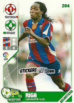 Sticker Riga - Play Liga 2007-2008 n. 204 - Panini