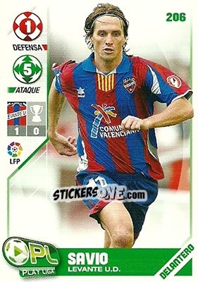 Sticker Savio - Play Liga 2007-2008 n. 206 - Panini