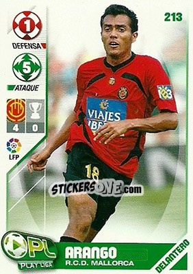 Sticker Arango - Play Liga 2007-2008 - Panini