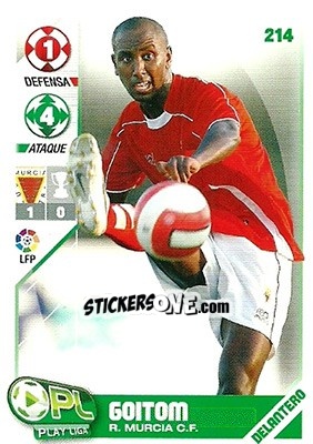 Sticker Goitóm - Play Liga 2007-2008 - Panini