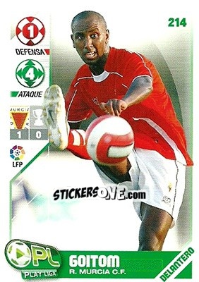 Cromo Goitóm - Play Liga 2007-2008 - Panini