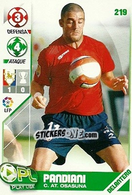 Sticker Pandíani - Play Liga 2007-2008 n. 219 - Panini